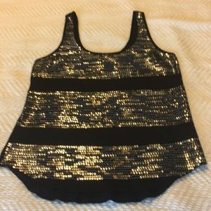 Express sparkle tank top.